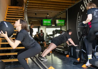 Shred Shed group exercise