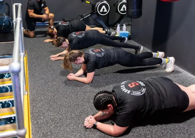 Shred Shed group exercise